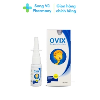 Xịt họng Ovix 20ml mẫu mới