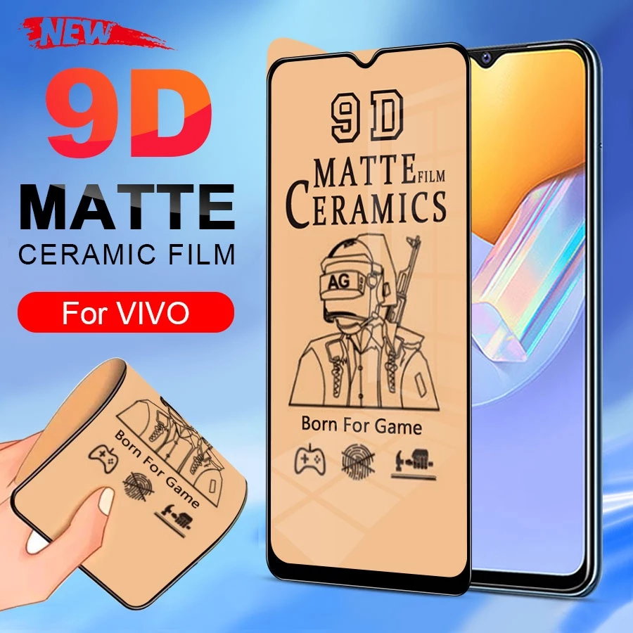 Màng dẻo kính cường lực chống dấu vân tay cho ViVO V21 V21e V20 SE V17 V15 S1 Pro V11 V11i