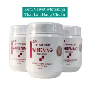 Kem Dưỡng Trắng Da Whitening Body Lotion Velvet Thái Lan 350g