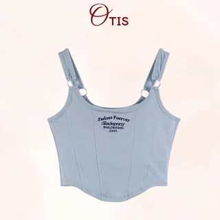 Áo Ngực Croptop Hai Dây Chất Cotton Co Dãn Thoáng Mát Xinh Xắn OTIS 231