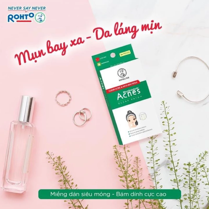 MUA 2 TẶNG 1 - (Sale Date: 30/6/2024) Miếng Dán Mụn Giảm Sưng Acnes Clear Patch 24 Miếng