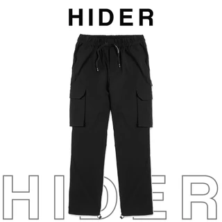 Quần Cargo Pants Túi Hộp HIDER Unisex Nam Nữ Chất Kaki Ống Rộng