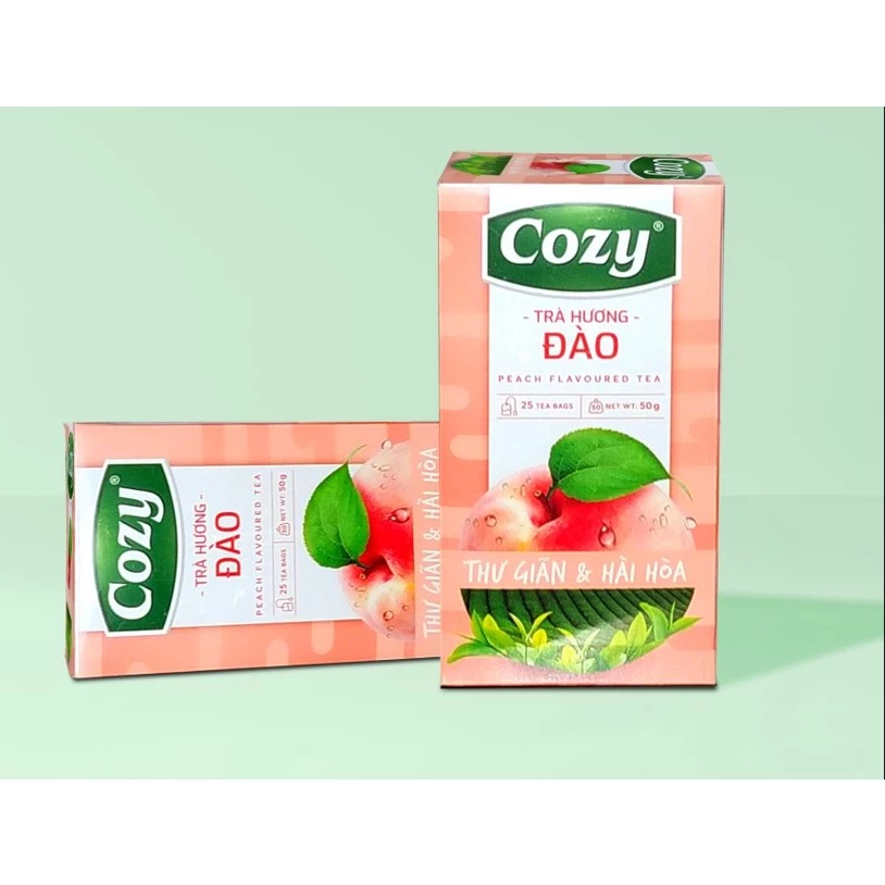 Trà Đào / Vải / Hoa Cúc Cozy túi lọc 2g - Gian Bếp Nhỏ Orino