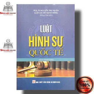 Sách - Luật Hình sự quốc tế