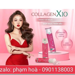 [Hàng chính hãng] Hộp 20 viên sủi the Colagen nano X10, Collage trắng da toàn thân, Mờ nám tàn nhang , nâng cơ ngực