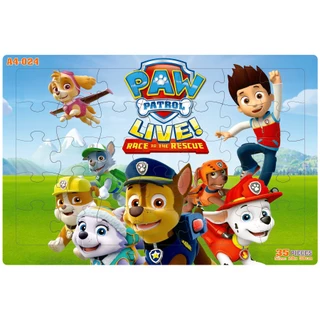 Bộ ghép hình bảng 35 mảnh - Paw Patrol Live