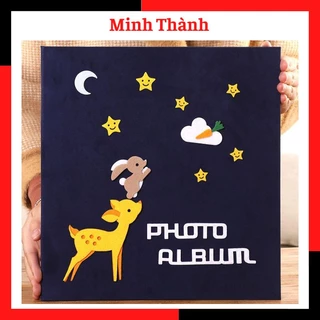 Album đựng ảnh 9x13 đựng được 600 ảnh bìa dạ cao cấp