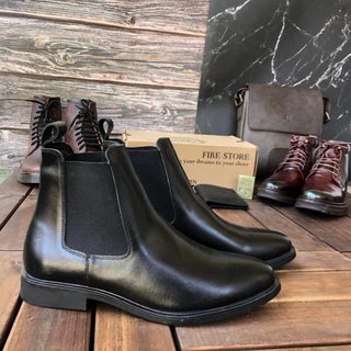 Chelsea boots classic da bò da thật 100% da nappa nhập khẩu nguyên tấm