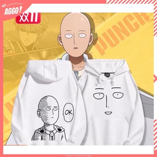 Áo Hoodie Nỉ Anime One Punch Man, Áo Nỉ Dày Dặn Phong Cách Trẻ Trung Năng Động Form Rộng Nam Nữ Đủ Size