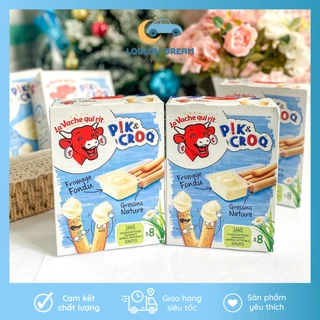 Bánh que chấm phô mai con bò cười Pik & Croq nội địa Pháp