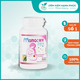 Mamacare DHA 60 viên [CHÍNH HÃNG] Vitamin tổng hợp cho bà bầu nhập khẩu Canada