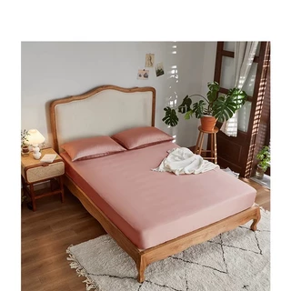 Drap giường lẻ Tencel 60s trơn đủ size, đủ màu, chất liệu 100% sợi tự nhiên, nệm cao dưới 20cm