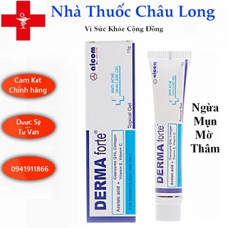 Kem Derma Forte ngừa mụn trứng cá, ngừa thâm, mờ sẹo, dưỡng da tuýp 15g