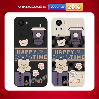 Ốp lưng Vina Case Xiaomi Redmi 10/Redmi 9T/Poco X3/....dẻo cạnh vuông bảo vệ camera hình Happy Time