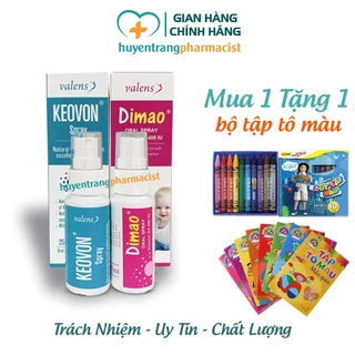 Combo Tăng Chiều Cao Dimao Vitamin D3 + Keovon Vitamin K2