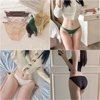 Quần Lót Nữ ❤️Quần Lót Ren Tim Lưới cao cấp mềm mại kháng khuẩn sexy gợi cảm 3382