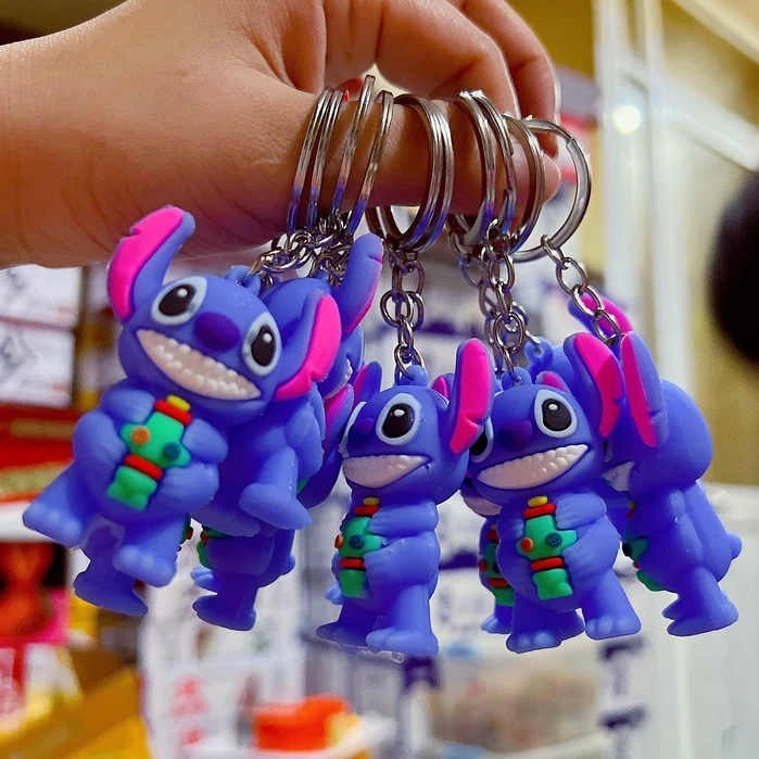 Móc Khóa Hoạt Hình Stitch Vui Nhộn - Mã 052