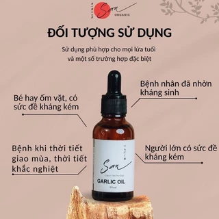 Combo 3 chai dầu tỏi lý sơn