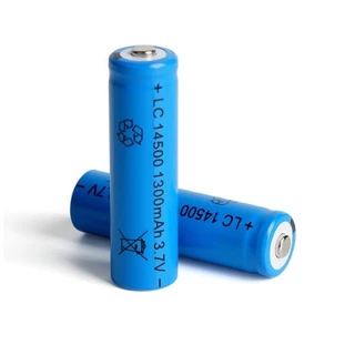 Pin sạc 14500 3.7V 1300mAh  (Dung lượng thực 300mAh)