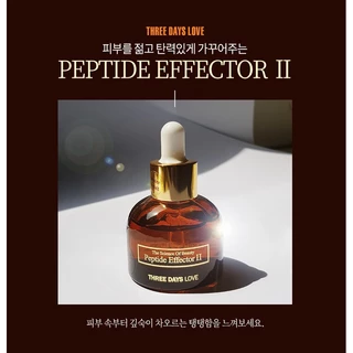 Tinh Chất Peptide dưỡng da căng bóng làm săn chắc da đàn hồi 3 Days Love Peptide Effector 2 Ampoule 30ml