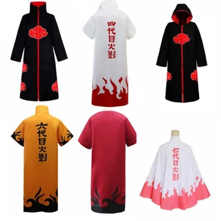 (Có sẵn) Áo choàng Akatsuki Cosplay hoá trang nhân vật Uchiha Sasuke trong hoạt hình Naruto