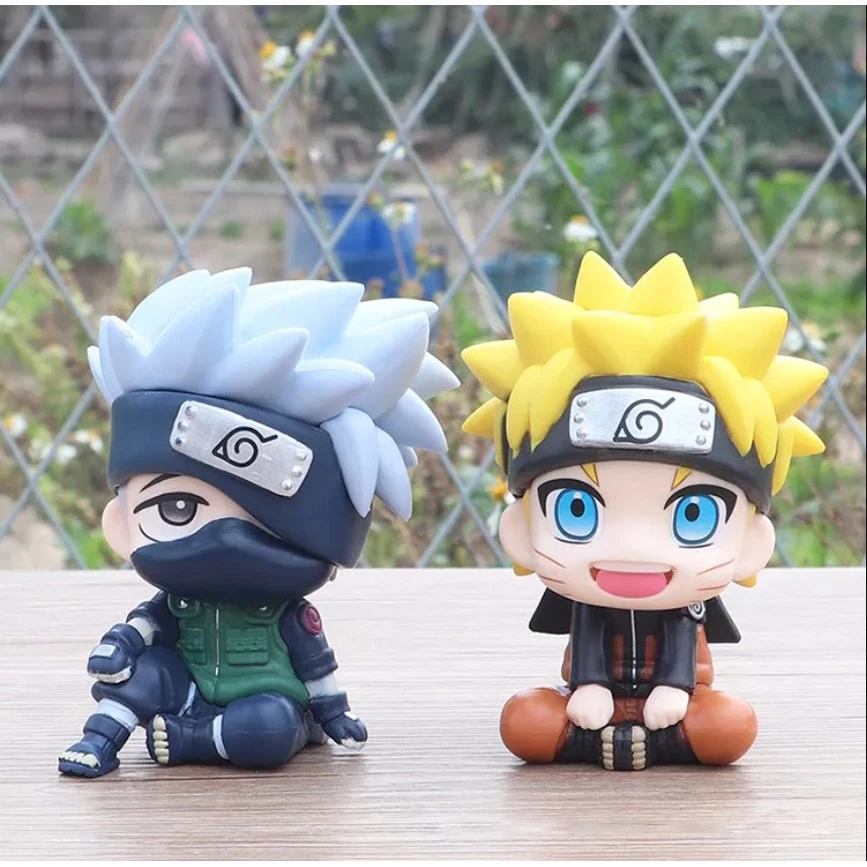 Mô Hình Naruto, Kakashi ChiBi Siêu Đẹp, Cao 8 cm - Tượng figure