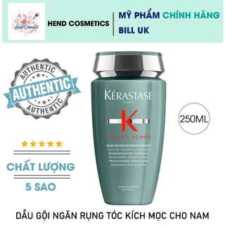 Dầu gội ngăn rụng, mọc tóc dành cho nam Kersatase Genesis Homme 250ml