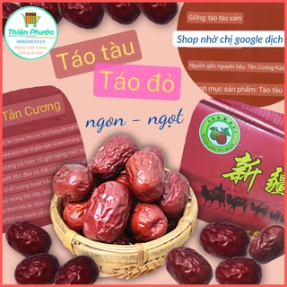 Táo đỏ Tân Cương (táo tàu) 1kg dùng nấu chè, pha trà, ngâm rụ, chưng yến, hầm canh