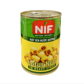 Hạt sen các hãng:Yuan gao he/ Nif-560gr- (hũ)