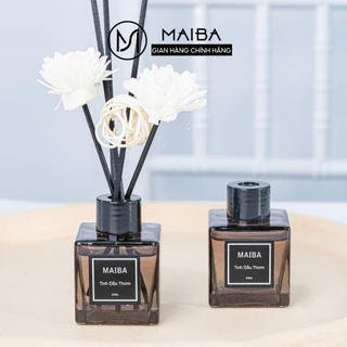 Tinh dầu thơm phòng khuếch tán xám sang trọng MAIBA hương thiên nhiên thư giãn khử mùi ẩm mốc MB50