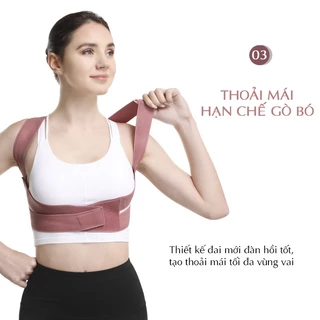 Đai bảo vệ vòng 1 khắc phục gù lưng cao cấp -Ha Song