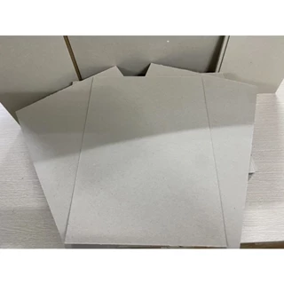 10 tấm Carton lạnh khổ A3 - Bìa cứng - Làm bìa sổ tay - 3 lớp (dày 2.0mm)