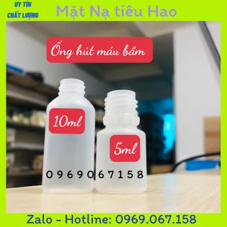 100 Ống nhựa Hút mụn viêm hút máu bầm ( ong nhua hut mau bam)