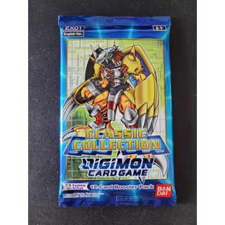 Gói thẻ bài Digimon Booster Box - Classic Collection (thị trường TCG - UK)