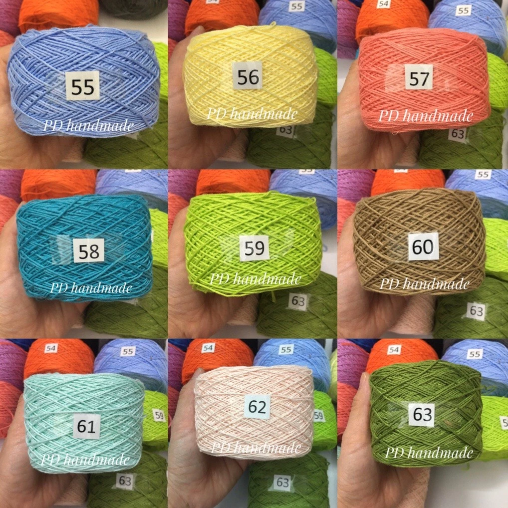 Sợi Cotton Việt Nam 1mm ( từ màu 51 đến màu 98)