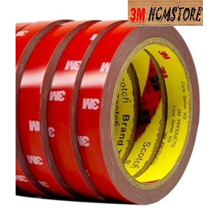 3M 4229P 15mm dài 10met BĂNG KEO HAI MẶT SIÊU DÍNH - SIÊU CƯỜNG LỰC chuyên dán cho các ứng dụng trong xe hơi, đồ chơi xe