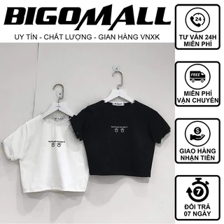 Áo croptop bozip You Are ngắn tay BIGOMALL