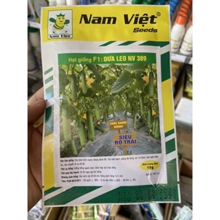 (Mới) Hạt giống dưa leo Nam Việt 389 10g