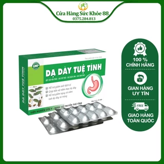 Dạ Dày Tuệ Tĩnh Hỗ Trợ Điều Ngừa Bệnh Đau Dạ Dày Cấp Và Mãn Tính Hộp 30v