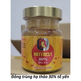 COMBO 10 LỌ YẾN SÀO ROTTNEST ĐÔNG TRÙNG HẠ THẢO 30% TỔ YẾN SIÊU NGON 70ml/lọ