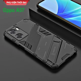 Ốp lưng Oppo A57 / Oppo A77s Iron Man Ver 2 chống sốc giá đỡ xem phim bảo vệ toàn diện siêu bền