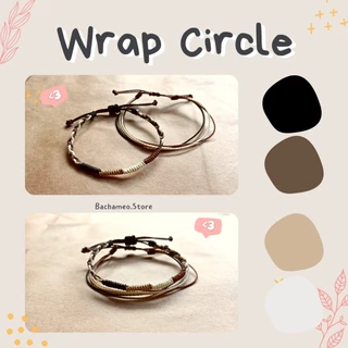 Set vòng tay waterproof - Set Wrap Circle Tone Đất - Bachameo.Store