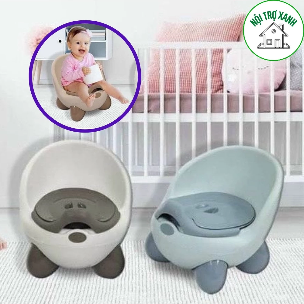bô gấu vệ sinh cho bé hàng cao cấp chắc chắn, bô cho bé nhựa chắc chắn 5458