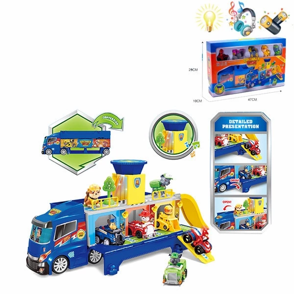 Bộ đồ chơi xe tải biệt đội chú chó cứu hộ Paw Patrol Car cho bé SANHO SH10