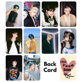 Set 10 card giấy bo góc in 2 mặt ảnh TXT - Yeonjun cập nhật Instagram