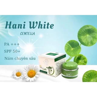 Kem HANI WHITE 20g Nám Chuyên Sâu - Siêu Nám-Tàn Nhang-Đôi Mồi -Se Khit Lỗ Chân Lông HANIWHITE