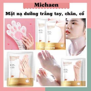 Mặt nạ dưỡng da tay chân trắng mịn màng chống nếp nhăn