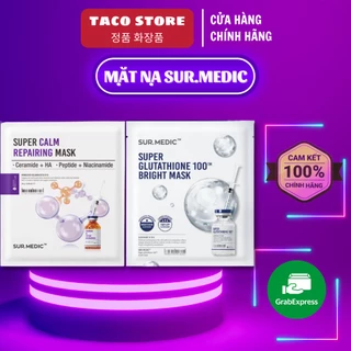 Mặt nạ làm trắng chuyên sâu - Neogen Sur.Medic Bright Glutathione Mask