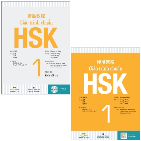 Combo Sách Giáo Trình Chuẩn HSK 1 - Sách Bài Học Và Bài Tập (Bộ 2 Cuốn) (tái bản 2023)