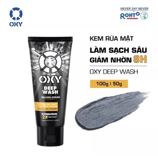 KEM RỬA MẶT CÓ HẠT OXY SẠCH SÂU - GIẢM NHỜN 100g